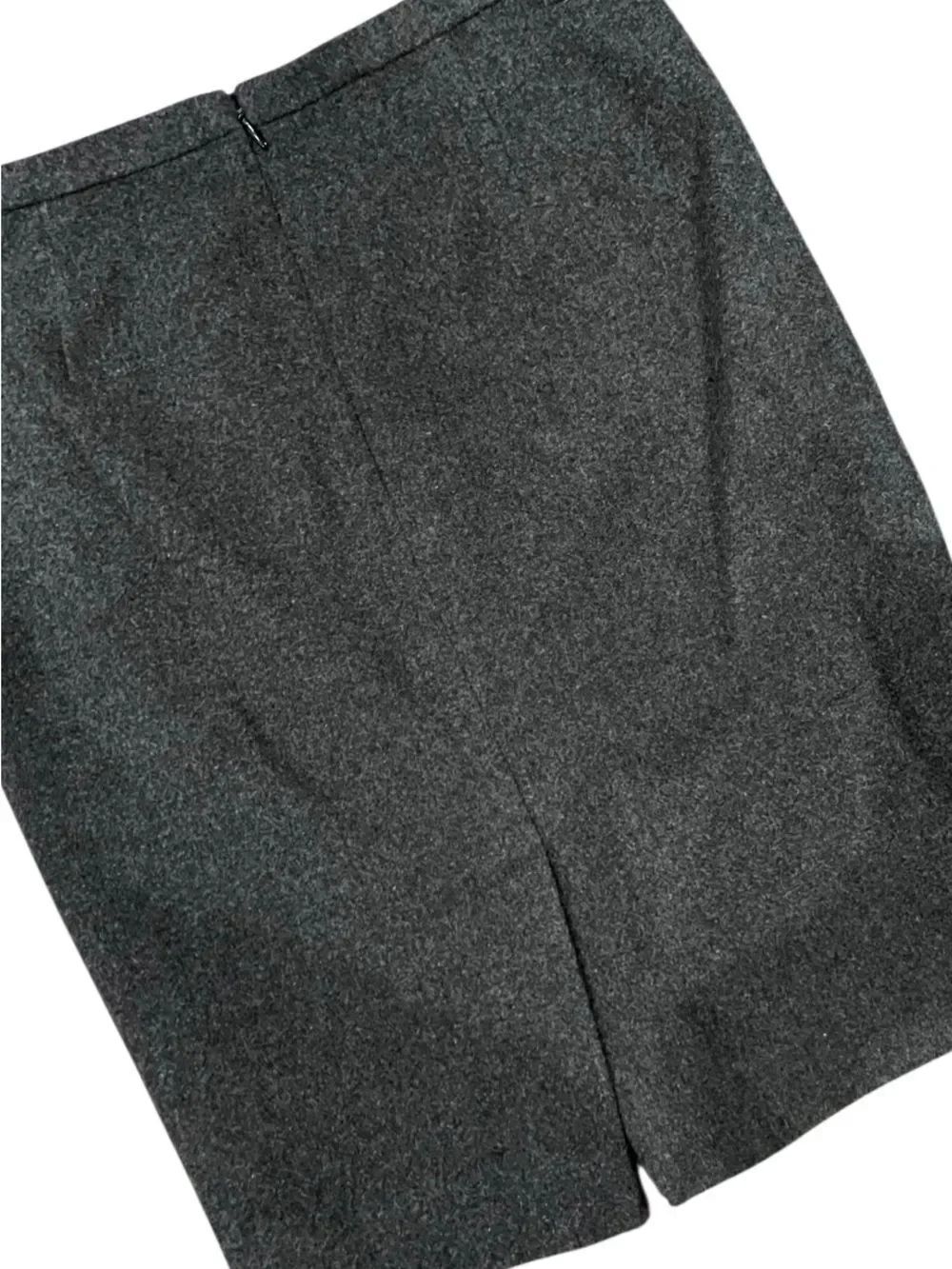 J.Crew Wool Pencil Skirt Charcoal Grey Size 0 - Picture 14 of 15